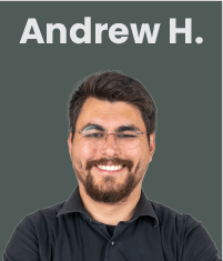 testimonial from Andrew H.